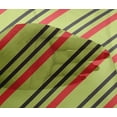 thumbnail image 4 of oneOone Viscose Chiffon Lime Fabric Stripes Fabric For Sewing Printed Craft Fabric By The Yard 42 Inch Wide, 4 of 4
