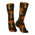 thumbnail image 5 of CYSFASHION Carnival Socks for Women Knitted Fall Fashion Cushioned Fitness Funny Unisex Womens Socks Orange, 5 of 8