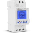 thumbnail image 3 of Reloj electrónico digital Laklulu con pantalla LCD de 24 horas, temporizador analógico inteligente programable con interruptor de riel DIN de 85-265 V y intervalo de 15 minutos (30 A), 3 of 5