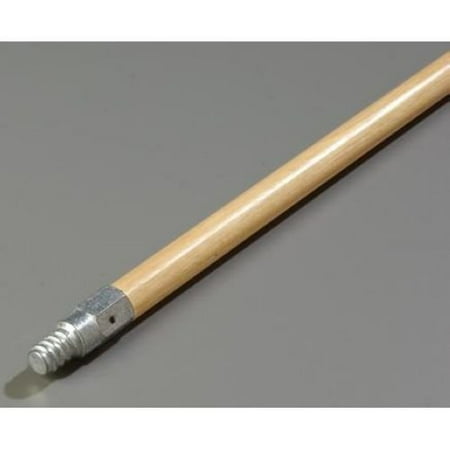 Carlisle Metal Tip Threaded Wood Handle  40 inch Length - 1 each.
