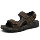 thumbnail image 1 of Sandalias de hombre Moda Verano Ocio Playa Zapatos de hombre Sandalias de cuero de alta calidad Sandalias de hombre The Big Yards (26,5 cm), 1 of 3