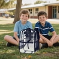 thumbnail image 4 of UJNDER Girls school backpack Transparent Soft Jelly Large Capacity Lightweight Student Bookbag for Boys Girls Clear Design book bags for kids Light Blue,One Size, 4 of 5