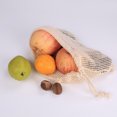 thumbnail image 2 of Billuyoard Bolsas de la compra de 3 uds, bolsa de malla reutilizable para frutas, bolsa de almacenamiento de frutas con cordón, algodón lavable Almacenamiento y organización del hogar Billuyoard JJ24201-00, 2 of 6