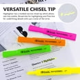 thumbnail image 5 of BAZIC Highlighter Assorted Color Desk Style Chisel Tip Marker (3/Pack), 24-Packs, 5 of 8