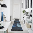 thumbnail image 4 of Yayeee Runner Rug for Bedroom 2'x6' Machine Washable Hallway Non Slip Mat, Window Earth, 4 of 8