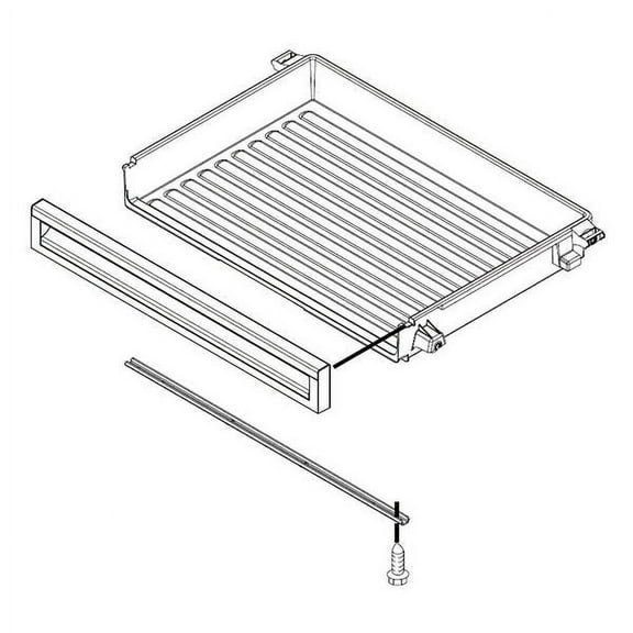 WHIRLPOOL W10858802 FREEZER BIN - OEM PART