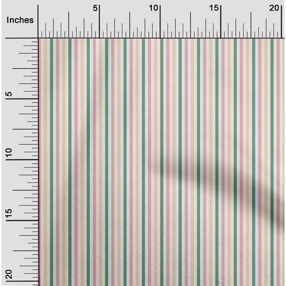 oneOone Viscose Jersey Light Mint Green Fabric Stripe Sewing Craft Projects Fabric Prints By Yard 60 Inch Wide