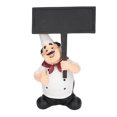 thumbnail image 3 of Estatua De Chef Adorno Decorativo De Chef Con Bordes Brillantes Estilo Adorable Vivo Y Atractivo Para Restaurantes ANGGREK Arte y Manualidades, 3 of 8