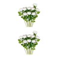 thumbnail image 1 of Advancent Paquete de 9 flores artificiales, decoración de rosas, ramo de manualidades para bodas, atmósfera, habitación, accesorios de fotografía Type1 NO1 Advancent CBP258426, 1 of 5