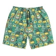 thumbnail image 2 of KLL Animals with Leaf Men's Casual Summer Beach Shorts Hawaiian Shorts with Pockets-X-Large, 2 of 6