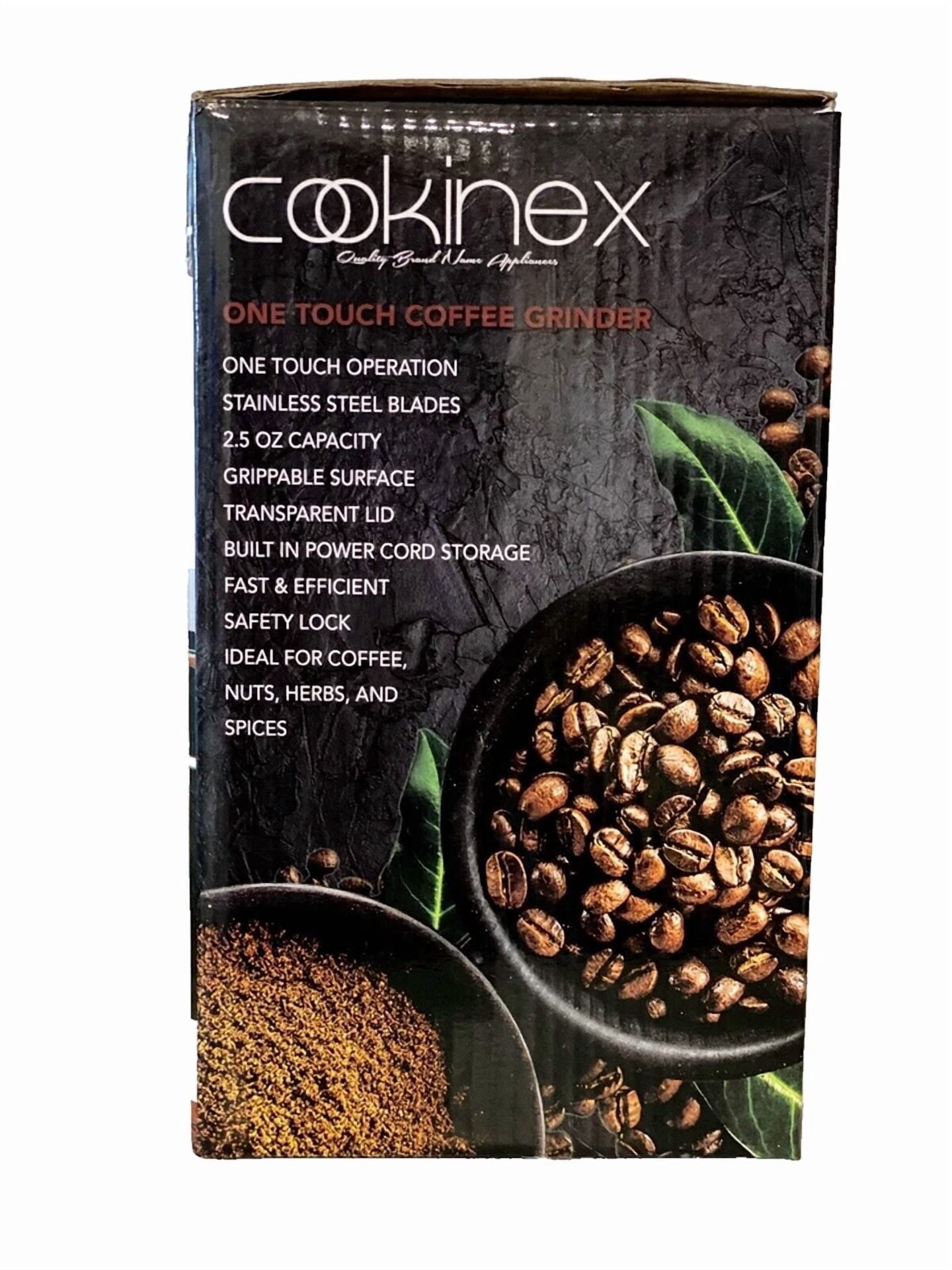 Cookinex Coffee Crusher Blender Seed Spice Coffee Grinder Electric Bean Nut