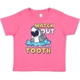 thumbnail image 3 of Inktastic Watch out I've Got My First Tooth Boys or Girls Baby T-Shirt, 3 of 5