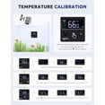 thumbnail image 5 of ‌SEAOURA Digital Aquarium Thermometer with Motion Sensor & Alarm - LCD Display (±1℉ Accuracy), 14°F~176°F (ABS Material, Battery-Powered) for Fish Tank/Betta Tank, 5 of 9