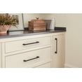 thumbnail image 2 of Amerock Cityscape 7-9/16 inch (192mm) Center-to-Center Oil-Rubbed Bronze Cabinet Pull - 10 Pack, 2 of 5