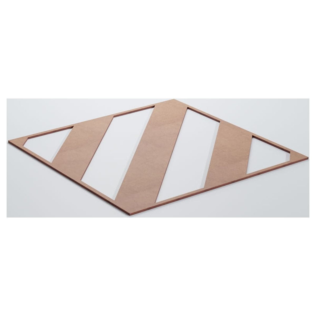 Ekena Millwork 23 3/8"W x 23 3/8"H x 1/4"T Large Strymon Decorative Fretwork Wood Wall Panels, Wood (Paint Grade)