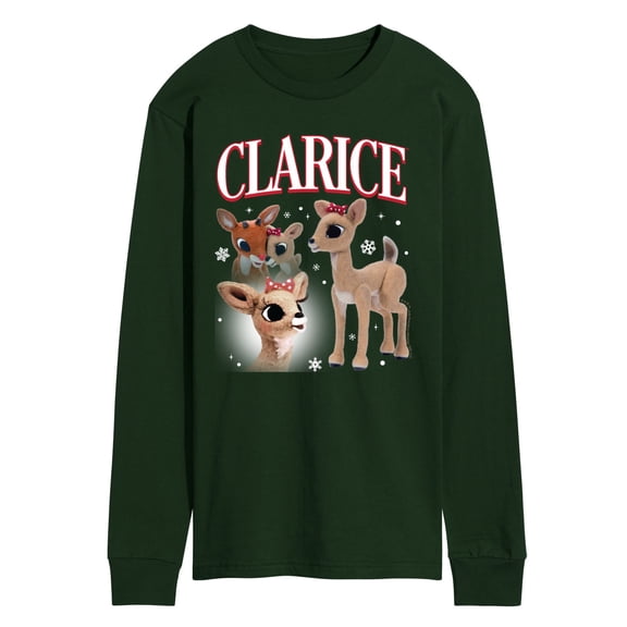 Rudolph - Clarice Bootleg - Men's Long Sleeve Graphic T-Shirt