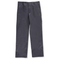 thumbnail image 1 of French Toast Big Boys' Husky Flat Front Wrinkle No More Double Knee Pants (Husky Sizes), 1 of 2