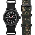 thumbnail image 1 of Timex TWG0176007S X Todd Snyder Military Inspired Fabric Black Dial Watch, 1 of 2