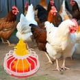thumbnail image 4 of SHOWERORO Comedero Portátil Para Pollos De Plástico Duradero Con Compartimentos Para Alimentación Simultánea, 4 of 7