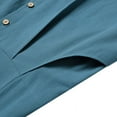 thumbnail image 4 of ZANZEA Women Short Sleeved Buttons Up Midi Dress Holiday Dresses, 4 of 12