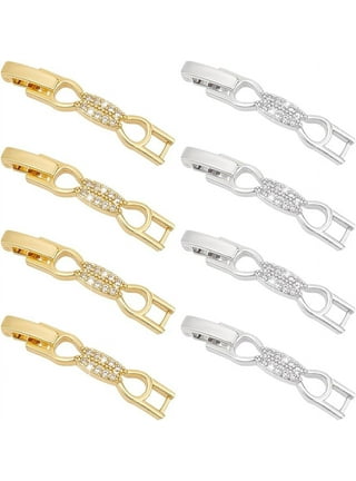 Watch Band Bracelet Extenders with Fold Over Link Clasp