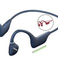 thumbnail image 1 of Auriculares de conducción ósea 5.0, Auriculares inalámbricos deportivos con oreja abierta a prueba de sudor, para , conducción, - rojo, 1 of 10