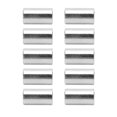 thumbnail image 5 of 10Pcs Round Coupling Nut Stainless Steel Female Thread M10 Connector Nut Kit for Maintenance, 5 of 5