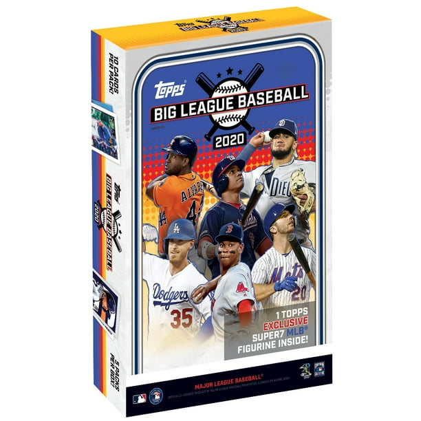 MLB Topps 2020 Big League Baseball Trading Card COLLECTOR Box Walmart