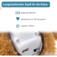 thumbnail image 2 of Juguete electrónico interactivo de pez para gatos - Juguete eléctrico suave, bolsa de hierba gatera recargable - Peluche lavable, 3 velocidades, cable USB - Juego de caza estimulante para gatitos, 2 of 5