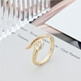thumbnail image 4 of crativent Stand Out In Style Fashion Snake Ring Premium Adjustable Open Finger Ring Clothing Accessory, 4 of 6