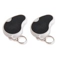 thumbnail image 1 of 10 Trade Loupe Magnifying Glass with LED Lamp Pocket Magnifier Portable Folding Keyring, 1 of 5
