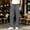 Dark Gray, variant on KeShDi Pants for Men Elastic Waist Straight Leg Loose Fit Casual Trousers with Pockets Black 3X