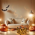 thumbnail image 5 of NIETEIN Large Halloween Candy Basket Kid & Baby Friendly Home & Party Decor (Black Pumpkin), 5 of 6