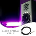 thumbnail image 3 of HEANUJJ Optical Audio Cable Fiber Audio Cable For High Fidelity Sound For Home Theater And Amplifiers Design, 3 of 7