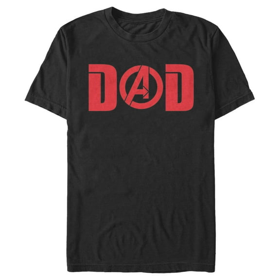Men's Marvel Avengers Dad Logo Graphic T-Shirt