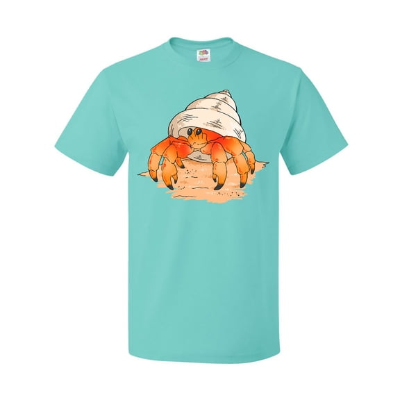 Inktastic Cute Hermit Crab on Beach T-Shirt