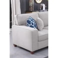 thumbnail image 6 of Devion Furniture 8-Piece Upholstered Fabric Sectional with Chaise in Light Gray, 6 of 9