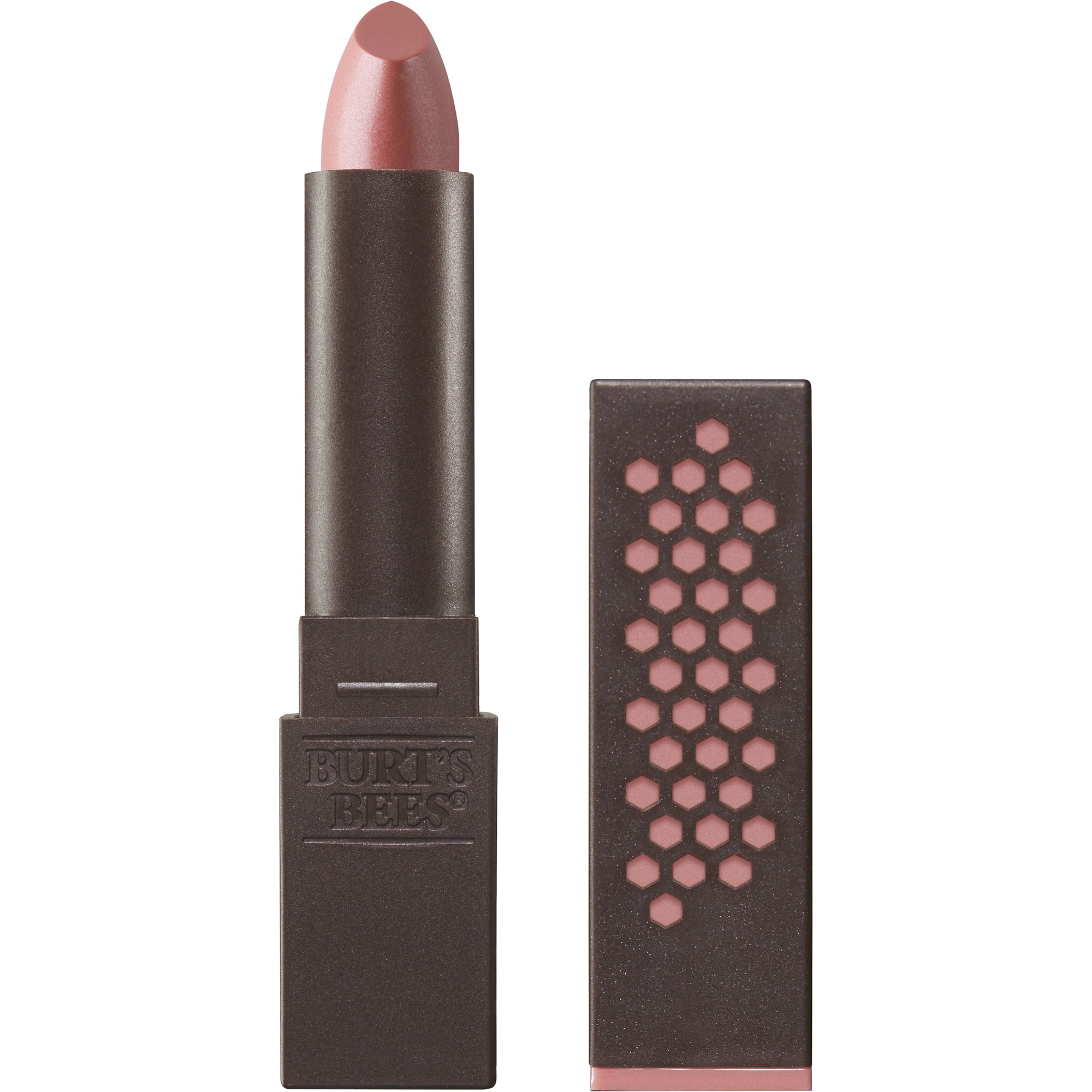 Burt's Bees 100 Natural Glossy Lipstick, Nude Mist 1 Tube Walmart