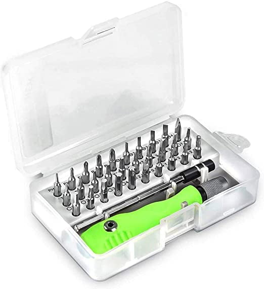 32 In 1 Interchangeable Multipurpose Mini Screwdriver Set | Magnetic Slot Wrench Bits Repair Tools Kit | Combination Screwdriver Set | For Home Appliance, Laptop, Mobile, Computers Repair