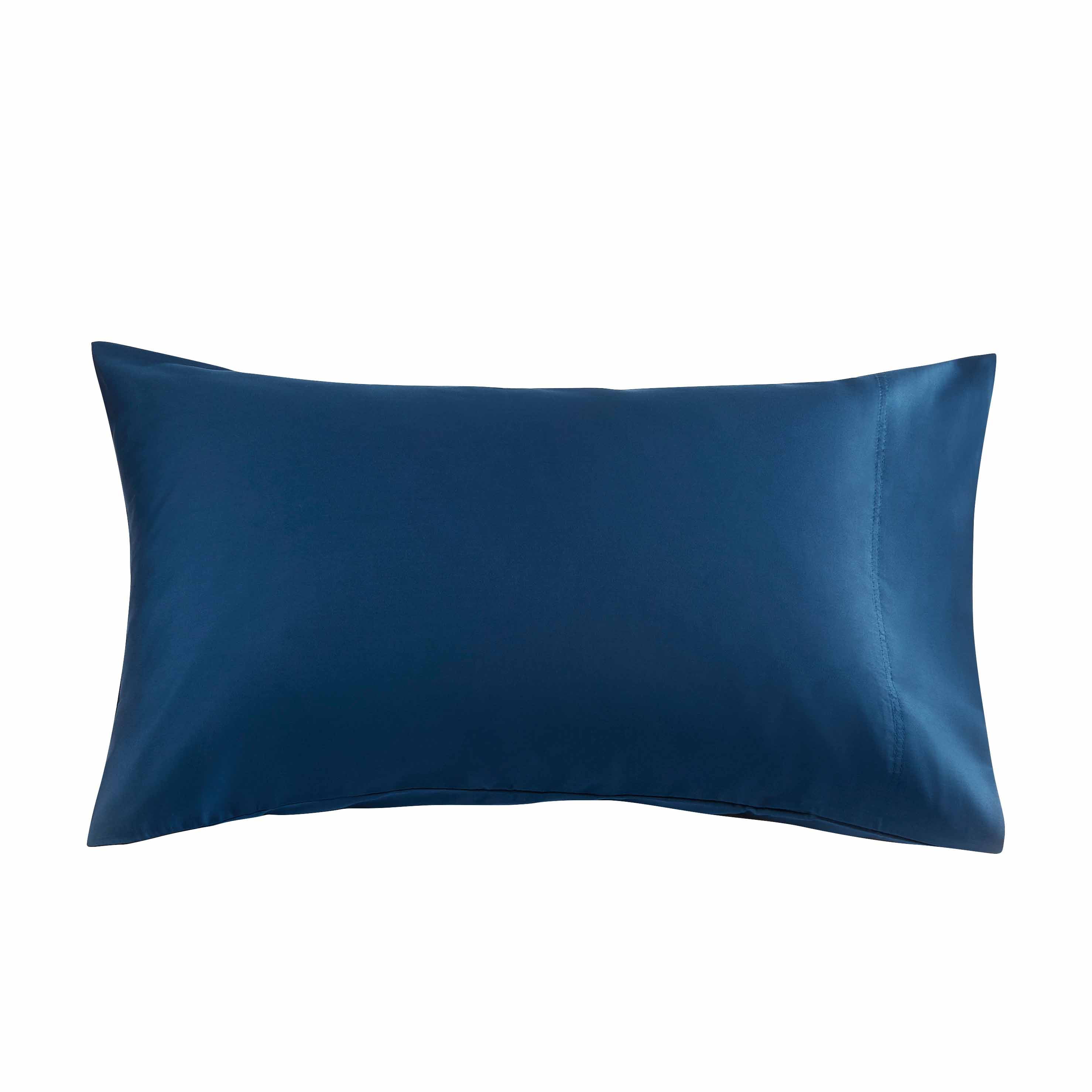 Better Homes & Gardens 300 Thread Count Navy Cotton Sateen Pillowcases