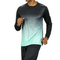 thumbnail image 4 of Men's Long Sleeve Shirts Sun Athletic Shirts For Hiking Running Workout Rash Guard Mens T Shirt Mens Socks No Show Mens Big And Tall Shirt Men A Shirts T Shirt Men Extra Long T Shirts for Men Man, 4 of 4