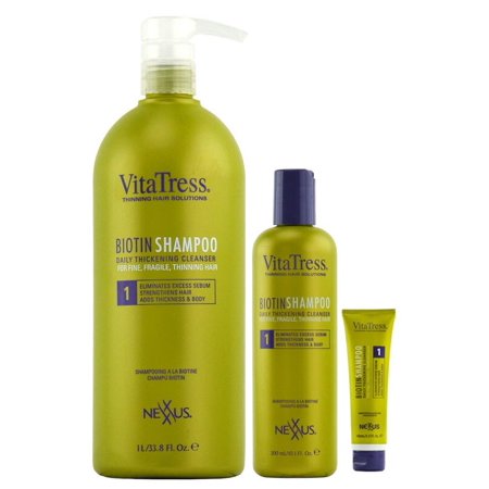 Nexxus Vitatress Biotin Shampoo Size 3 3 Oz Travel Size