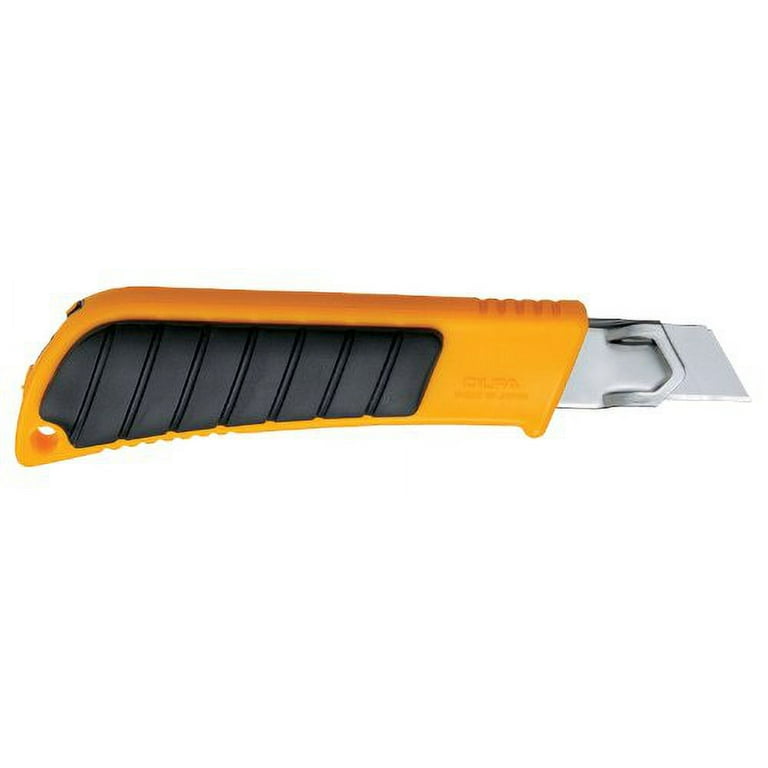 olfa heavy duty rachet-lock utility knife with grip #L2, 18mm (3/4