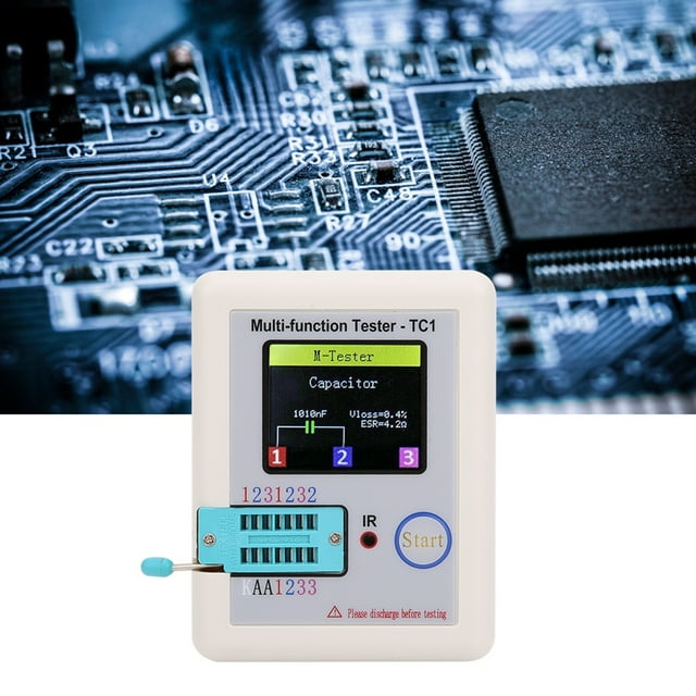 TFT Transistor Tester Widely Used Transistor Tester Long Service Life NPN Transistors For PNP Transistors