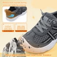 thumbnail image 4 of Barerun Toddler Shoes Boys Girls Non Slip Running Shoes, Wide, Pull-On, Tennis Shoes, 4 of 7