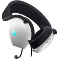 thumbnail image 3 of Audifonos Gamer de Diadema ALIENWARE Microfono retractil Dolby Atmos 40KHz RGB USB + Adaptador 3,5 mm Blanco AW520H, 3 of 6