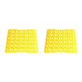 thumbnail image 4 of mmirethe Farm Egg Container Long Distance Transport Egg Holder Plastic Breathable Yellow 29x29x5cm 2Set, 4 of 6