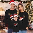 thumbnail image 4 of DuoJiaJ Sweat à Capuche Velouté à Manches Longues et Col Rond Imprimé Lettre de Noël 2 (Enfants), 4 of 5