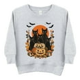 thumbnail image 6 of Black Cats Pumpkin Vintage - Toddler Graphic Sweatshirt and Youth Graphic Sweatshirt, 6 of 13