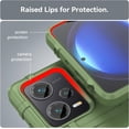 thumbnail image 5 of for Xiaomi Redmi Note 12 Pro+ Case, Heavy Duty Shockproof Slim Protection Phone Case Support Wireless Charging Cover for Xiaomi Redmi Note 12 Pro Plus HD Green, 5 of 16
